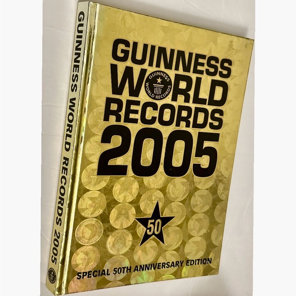 Guinness World Records 2005 Special 50th Anniversary Edition Hardcover - Picture 1 of 16
